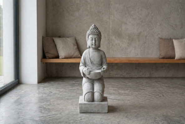 43cm Deko Skulptur Design Figur Statue Gaart Figuren Statuen