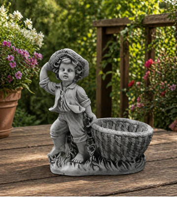 Blummegebuess Planz Natur Gebuess Dekoratioun Gaart Blummendëppen Vase Figur