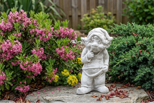 Jonge Bouf 40cm Figur Statue Figuren Skulptur Dekorativ Statuen Gaart