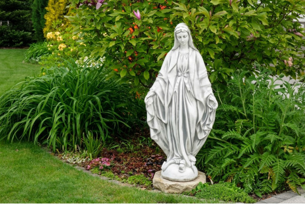 Mutter Jesus Maria Statu Graf Skulptur Helleg Figur Gäert Deko