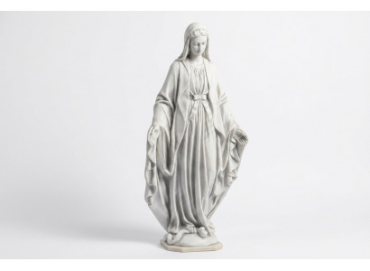 Mamm Jesus Maria Statu Graf Skulptur Helleg Figur Gaart Dekoratioun 100cm