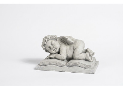 Grouwenkel Engel Schutzengel Figur Statue Gréngxmuck Deko