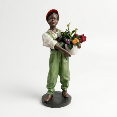 Design Blummebuttek Figur Statu Skulptur Figuren Skulpturen Dekoratioun 7059
