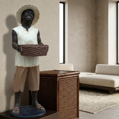 Design Figur Kubanesesch Statue Skulptur Figuren Skulpturen Dekoratioun Deko 7070 Nei