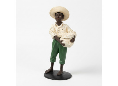 Design Jong mat Sak Figur Statue Skulptur Figuren Skulpturen Dekoratioun 7088