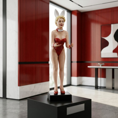 Design Kanéngchen Dänzerin Figur Statue Skulptur Figuren Skulpturen Dekoratioun Deko