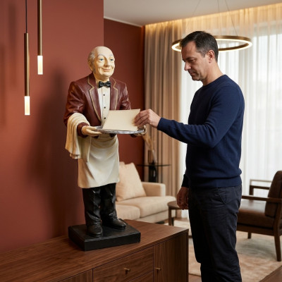 Design Service Figur Statue Skulptur Figuren Skulpturen Dekoratioun Deko Stänner