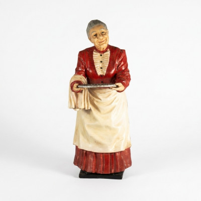 Zervéierstänner Groussmamm Figur Statu Skulptur Figuren Skulpturen Dekoratioun