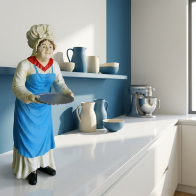 Seréierstänner Groussmamm Figur Statu Skulptur Figuren Skulpturen Dekoratioun