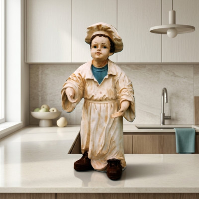 Design Bäcker Figur Statue Skulptur Figuren Skulpturen Dekoratioun Deko 7854 Nei
