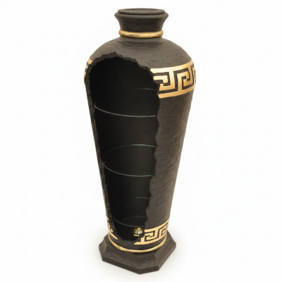 Design Beliichtung Vase Hausbar Fläschenregal Cocktailbar Dekobar Vitrinbar 6973