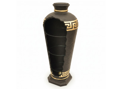 Design Beliichtung Vase Hausbar Fläschenregal Cocktailbar Dekobar Vitrinbar 6973