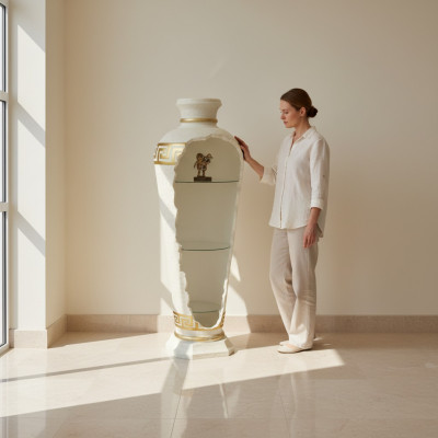 Design Bar Vasenbar Regal Glas Luucht Vase Schaf Vitrinnen 6966 Nei