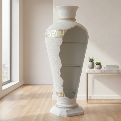 Design Bar Vasenbar Regal Glas Luucht Vase Schaf Vitrinnen 6851 Nei
