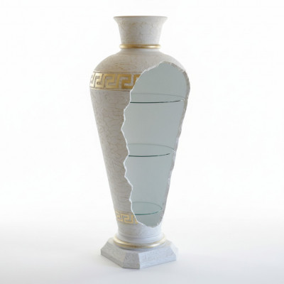 Design Bar Vasenbar Regal Glas Luucht Vase Schaf Vitrinnen 6851 Nei
