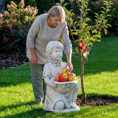 Kand Figur Skulptur Figuren Statu Figur Dekor Design Gaart Dekoratioun Terrasse