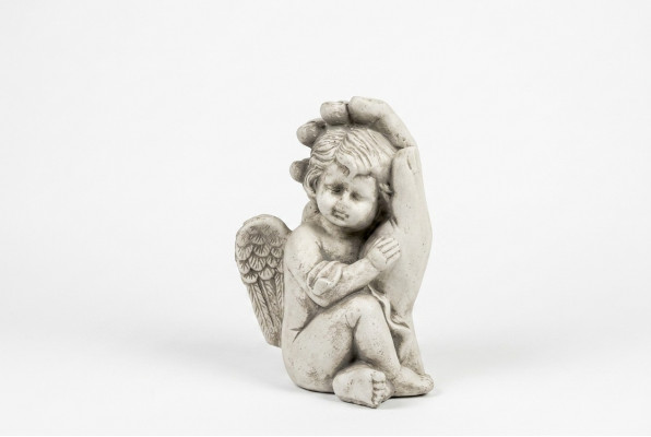 Grafengel Kräiz Graf Deko Griewer Schmuck Dekoratioun Klassesch Steen Statu.