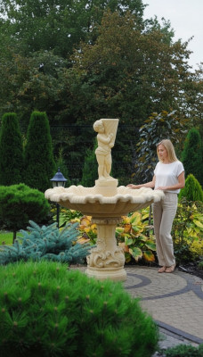 Dekorativen Zierbrunnen Gaart Fontaine Dëmpel CARELLO