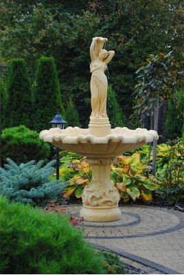 Zéierbrunnen Sprangbrunnen Brunnen Gaart Dekoratioun Fontaine Weier ELENA NOEMI