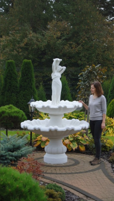Dekorative Quelle Sprangbur Fonntuin Gaart Dekoratioun Fontaine Weier GRECO NOEMI