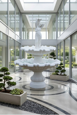 Dekorative Quelle Sprangbur Fonntuin Gaart Dekoratioun Fontaine Weier GRECO NOEMI