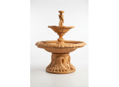 Dekorativen Zierbrunnen Springbronnen Figur Brunnen Dekoratioun Gaart Fontein Weiher SHELLA
