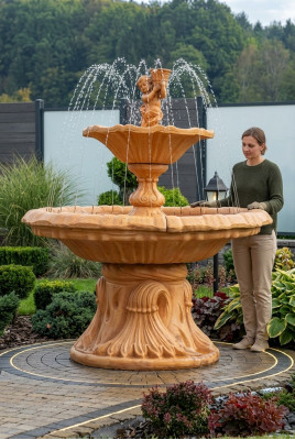 Frascht Wäigarten Pondbrunnen 190 cmSteenbrunnen Gäertnerbrunnen Fontaine Nei