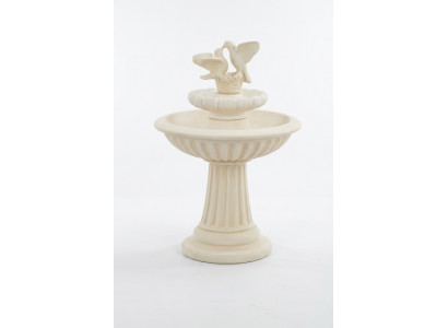 Dekorativen Zierbrunnen Skulptur 136cm Brunnen Gartendekor Fontaine Weiher Nei