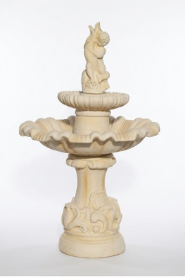 Dekorativen Zéierbrunn, Quellbrunn Skulptur, Brunn Dekoratioun Gaart Fontaine, Neit 160cm