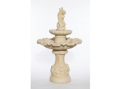 Dekorativen Zéierbrunn, Quellbrunn Skulptur, Brunn Dekoratioun Gaart Fontaine, Neit 160cm