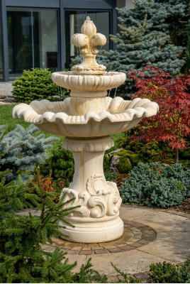 Dekorativen Zierbrunnen Fontaine Skulptur Waasserbrunnen Gaartdekoratioun Fontaine Napoli Nei