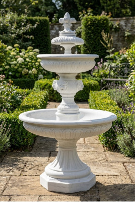 Dekorativen Zierbrunnen Skulptur Brunnen Dekoratioun Gaart Fontaine NEPTUN