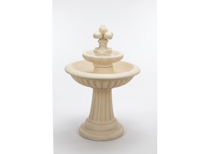 Zéierbrunnen Sprangbuer Skulptur Buer Dekoratioun Gaart Fontaine Nei 1136cm