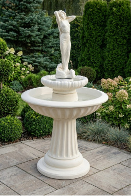 Dekorativen Zéierbrunn, Sprangbrunn, Skulptur, Brunn, Gaart, Fontaine, Weier, Nei Dekoratioun 172cm
