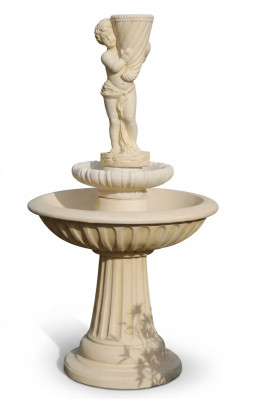Dekorative Brunnen Sourcebrunnen 172cm Skulptur Brunnen Deko Gaart Fontaine Weier Nei