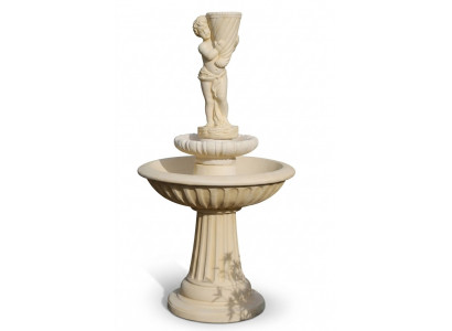 Dekorative Brunnen Sourcebrunnen 172cm Skulptur Brunnen Deko Gaart Fontaine Weier Nei