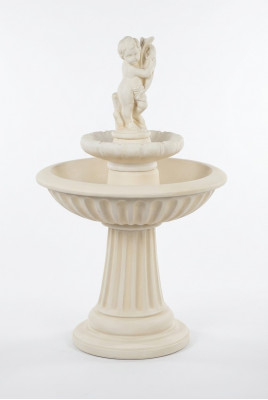 Dekorative Bronzebuer (Maartsbrunnen) 140cm Skulptur Brunnen Dekor Gaart Fontaine Weier Nei