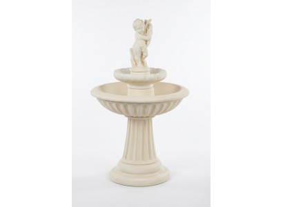 Dekorative Bronzebuer (Maartsbrunnen) 140cm Skulptur Brunnen Dekor Gaart Fontaine Weier Nei