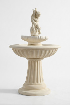 Zierbrunnen Springbrunnen 150cm Skulptur Brunnen Dekor Gaart Fontaine Weier Nei