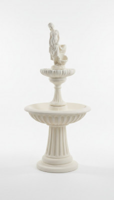 Dekorative Quellbrunnen Skulptur 197cm Brunnen Deko Gaart Fontaine Weier Nei