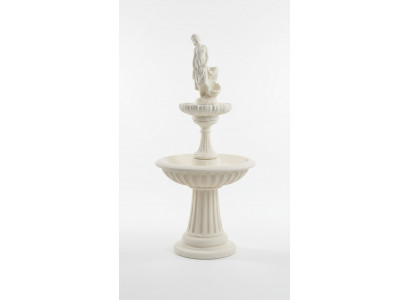Dekorative Quellbrunnen Skulptur 197cm Brunnen Deko Gaart Fontaine Weier Nei