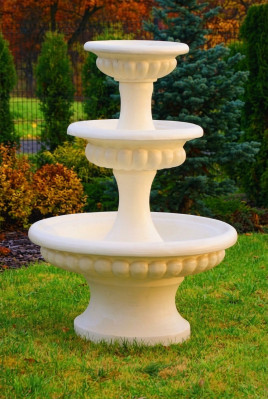 Sprangbur Gaart Weier Brunnen 211cm Steebrunnen Gaartbrunnen Fontaine Nei