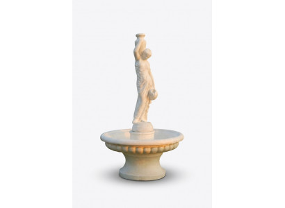 Dekorativen Zéierbrunnen Figur 206cm Brunnen Dekoratioun Gaart Brunn Weier