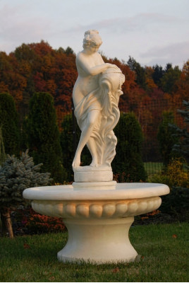 Zéierbréif Figur 196cm Bréif Dekoratioun Gaart Fontän Teich