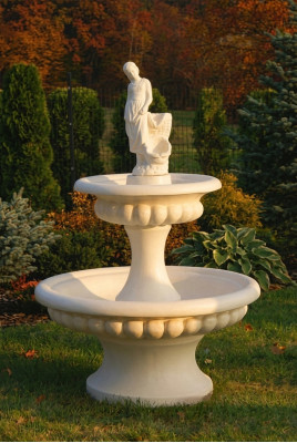 Dekorativen Zierbrunnen 163cm Skulptur Brunnen Dekor Gaart Fontaine Weier Nei