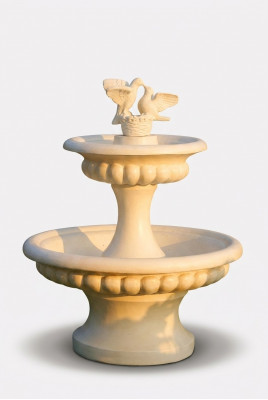 Dekorative Quellbrunnen Skulptur 138cm Brunnendeko Gaart Fontaine Weier Nei