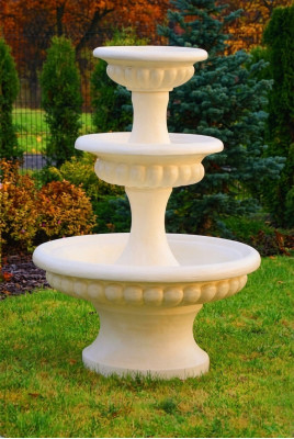 Dekorativen Zéierbrongipp Skulptur Sprangbuer Gaart Fonntän Weier Neit 171cm