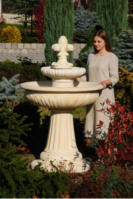 Sprangbuer Gaart Weier Stud 138cm Steebuer Gaartbuer Fontaine Nei