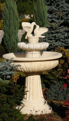 Sprangbur Froschbur Bur Steenbur Gaardenbur Fontaine 127cm
