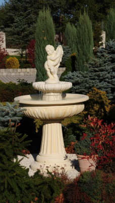 Sprangbur Froschbrunnen Brunnen Gaardenbrunnen Fontaine 154cm Stengbur.